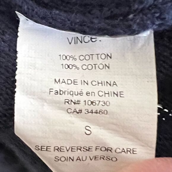 Vince Colorblock Long Sleeve Sweater Size Small - Picture 5 of 6